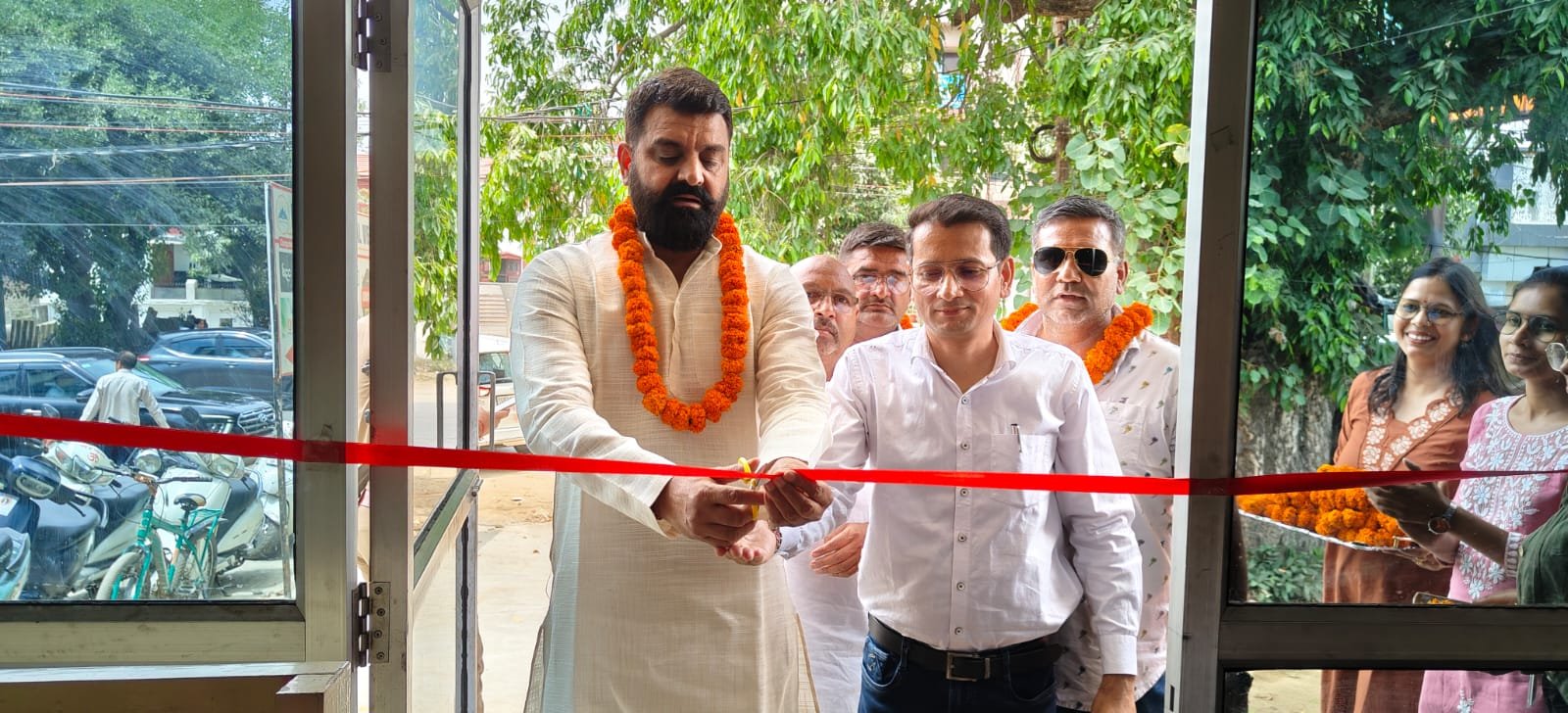 Ribbon-cutting inauguration ceremony at BEWS centre