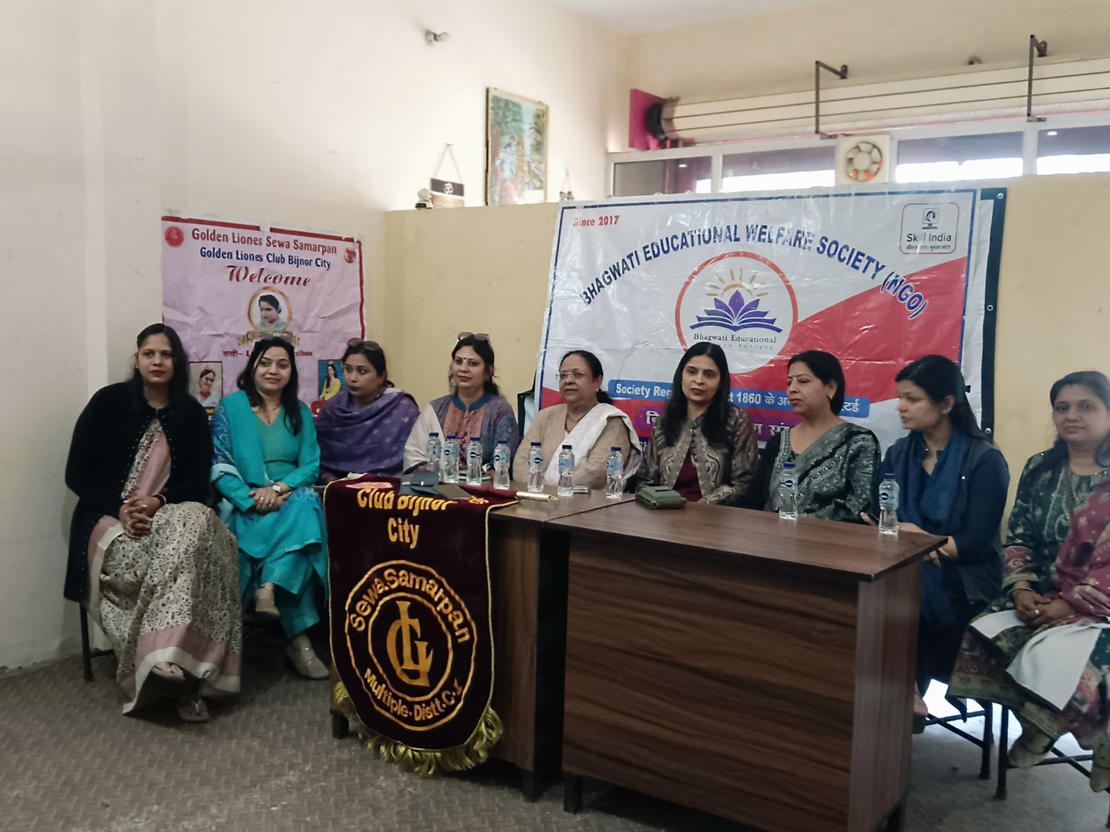 BEWS community programme with Golden Liones Club Bijnor